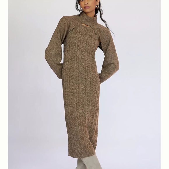 Current Air X Anthropologie Cableknit 
